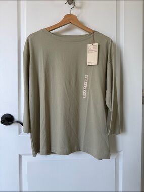 Save Green 3/4 Sleeve Tee